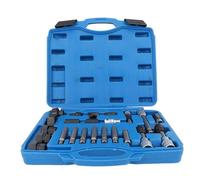 Starrypxl Alternator Freewheel Pulley Tool Set 23Pcs Easy Operation Removal Repair Replacement Seat Models