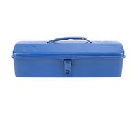 Starrypxl Blue Toolbox Metal Structure High Load Bearing 350 Toolbox Portable Tool Storage Organizer Workshop Garage Car Job Site Durable Design (350 Toolbox)