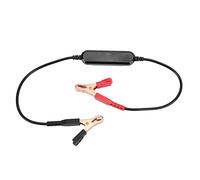 Starrypxl Bluetooth 4.0 5.0 Testeur de charge de batterie 6V 12V CCA 100 2000 Analyseur de système automobile noir Solution de lanceur de charge efficace (Black)