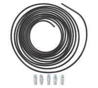 Starrypxl Brake Hose 5 Connectors 5m Long 4.75mm Diameter Copper Flexible Durable Fuel Transmission Systems