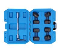 Starrypxl Car Stud Remover Installer Set 9pcs M10x1.5 M10x1.25 M8x1.25 M6x1.0 No Thread Damage Durable Precision Tool Versatile Automotive Repair
