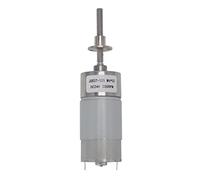 Starrypxl DC24V auto-verrouillage du moteur de vitesse de torsion haute réduction de vitesse moteur M6x50mm 600rpm Conception compacte durable Automatition industrielle idéale (200 UPM)