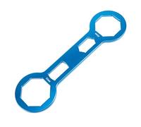Starrypxl Fork Cap Wrench 1.8in 2in Front Shock Absorbers Remover Installer CRF250R CRF450R CRF450X Black Durable Tool for Motorcycle Maintenance and Repair (Blue)