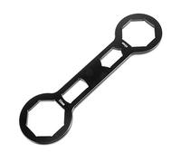 Starrypxl Fork Cap Wrench 1.8in 2in Front Shock Absorbers Remover Installer CRF250R CRF450R CRF450X Black Durable Tool for Motorcycle Maintenance and Repair (Black)