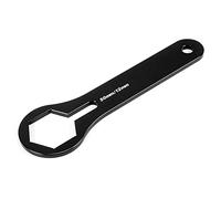 Starrypxl Fork Cap Wrench 50 mm Motor Shock Absorber Suspension Tool 125 150 250 350 450 550 sx xcwp Durable Precision Fit Ideal for Motorcycle Maintenance and Repair (Black)