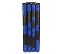 Starrypxl Heavy Duty Socket Organizer 80 Piece Set 1/2 inch 24 Clips 3/8 inch 30 Clips 1/4 inch 26 Clips Red Portable Holder Racks Ideal Tool Storage Solution for Garage Workshop (Blue)