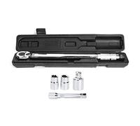 Starrypxl High Precision 1/2in 28 210Nm Torque Wrench Preset Ratcheting Spanner Quick Release Car Repair Tools Accessories (with Accessories 1/2" fixed)