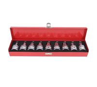 Starrypxl Impact Hex Driver Socket Set 9 Pcs 3/4 Pouces Lecteur CR MO 14mm à 24mm M16 M18 Spline Bit Durable Heavy Duty Outils Idéal Réparation Automobile