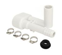 Starrypxl Kit de disjoncteur à Vide de Toilette RV 385316906 Bague en Caoutchouc scellée en Acier Inoxydable Ajustement pour 110 111 130 131 147 148 149 Pièces de Remplacement de la vanne à