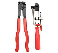 Starrypxl Kit de pinces de serrage de soufflet de cardan, 2 pièces, en acier inoxydable, galvanoplastie, outils de cerclage de voiture, réparation automobile, ménage durable