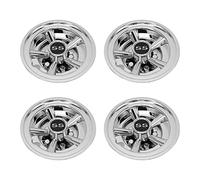 Starrypxl Lot de 4 enjoliveurs de Roue de Chariot aérodynamiques, résistants aux Hautes températures, universels, pour EZGO Club Car, 8 Pouces, matériau ABS