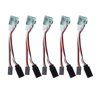 Starrypxl Lot de 5 inverseurs de Signal universels pour servomoteurs RC, 46 V, matériau ABS léger, contrôle par microprocesseur Haute Performance