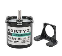 Starrypxl micro moteur AC Synchrones 15rpm AC220V Réduction de vitesse de vitesse Machinerie moteur accessoires Accessoires Compact Durable Conception de la domaine domaire idéal (5 UPM/min AC220V)