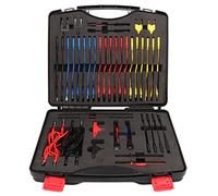 Starrypxl Multimeter Test Leads Kit 92Pcs Multi Function Electrical Relay Tester Probe Set 12V 24V Vehicles Versatile Durable Ideal Automotive Diagnostic Tool
