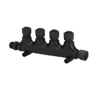 Starrypxl NMEA 2000 4 Port Tee Connecteur High Performance M12 5 Broches IP67 ABS Durable Plastique pour Les réseaux Marins Lowrance Simrad B G NAVICO