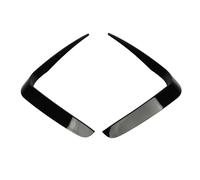 Starrypxl Pare Chocs Avant Spoiler Latéral Brillant Noir 2PCS Gauche Droite 4 Série G22 G23 G26 M Sport 2020 2024 Amélioration Aérodynamique