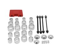 Starrypxl Pull Press Sleeve Kit 28pcs Carbon Steel Remove Bushes Bushing Bearings Seals Professional Tool Set