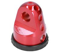 StarryPXL STERCHLE Monte a grillo 22000 libbre in alluminio in lega di ferro in gamba in gomma Guardia in gomma 3/4 pollici D Anello 3/8 pollici di vernice rosso Accessorio per il (Rosso)
