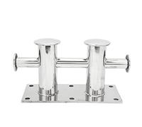Starrypxl Taquet d'amarrage Robuste en Acier Inoxydable 316, Double Croix, pour Yachts, Hors-Bords et Bateaux de pêche, 260 x 155 x 120 mm