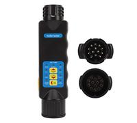 Starrypxl Testeur de Circuit de câblage de remorque 12V 13pin Professionnel Temps de remorquage des Feux de remorquage épais avec fiche et Prise entièrement pour Les remorques