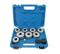 Starrypxl Tie Rod End Boot Installer 10PCS Carbon Steel Strong Structure Rounded Inner Corners Ball Joint Head Dust Cover Vehicle Maintenance Tool