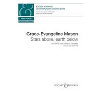 Stars above, earth below: mixed choir (SATB divisi) a cappella. Partition de chœur.