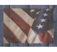 Stars and Stripes Notebook: College-Ruled Lined Writing Notebook | 160 pages | 8.25x6 inches
