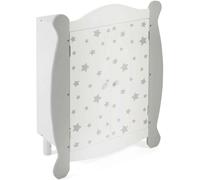 Stars - Armoire À Poupées Blanc Et Gris TU