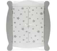Stars - armoire à poupées, gris