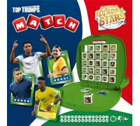 Stars du football mondial Jeu de stratégie Top Trumps Match - The Crazy Cube Game Version verte