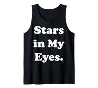 Stars In My Eyes Inspirational Cosmic Words Débardeur