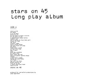 Stars on 45 - Long Play Album-Clrd [Import]