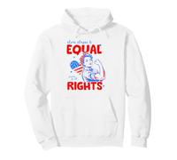Stars Stripes and Equal Rights 4th of July Women's Rights Sweat à Capuche