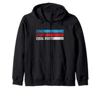 Stars Stripes And Equal Rights Women's Rights 4 juillet Sweat à Capuche