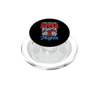 Stars Stripes et Nuits d'été Jour de l'indépendance PopSockets PopGrip pour MagSafe