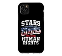 Stars Stripes Human Rights Equality Equity USA 4 Juillet Coque pour iPhone 11 Pro Max