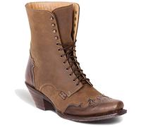 Stars und Stripes Bottes western pour femme, bottes western WBL-31, marron, 39 EU