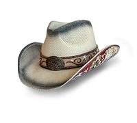 Stars und Stripes Chapeau de paille Paola - Beige - 57/58 cm