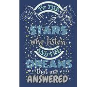 STARS WHO LISTEN AND THE DREAMS THAT ARE ANSWERED: Thankfulness, Gratitude & Positive Affirmations Journal For Teens Boys & Girls | A wonderful GIFT For Christmas and New Year 2021