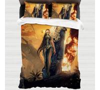 STARSAY Stellar Blade Parure de lit 135 x 200 cm avec housse de couette décorative et 2 taies d'oreiller pour enfants adolescents, garçons et filles (Stellar Blade, double 200 x 200 cm)