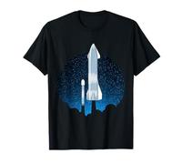 Starship Boca Chica Starbase | Un vaisseau spatial Falcon 9 T-Shirt