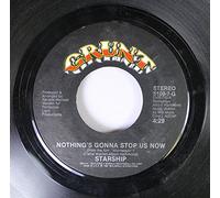 starship - starship 45 RPM NOTHING'S GONNA STOP US NOW / LAYIN' IT ON THE LINE