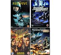 Starship Troopers Quadrilogy Complete DVD Collection 1-4: Starship Troopers / Starship Troopers 2 - Hero Of The Federation / Starship Troopers 3 - Marauder / Starship Troopers - Invasion + Extras / Special Features