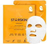 STARSKIN After Party (1 Pièce), Masque Visage Coréen en Bio-Cellulose Revitalisant, Infusé de Sérum à la Vitamine C et à la Niacinamide, Énergisant et Apaisant, Pour Tous Types de Peaux
