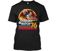 Starsky and Hutch Geek Giftideas Collectable Friendshiptv Fandom Gift Graphic Tee T-Shirt Hoodie Black XL