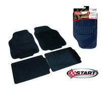Start Ensemble Complet de 4 Tapis en PVC Fregene - Tapis de Voiture universels - Avant et arrière
