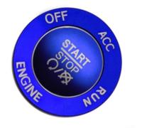 Start Alu Résistant Rayures pour Dodge Start Alu Résistant(Blue) | Compatible pour challenger Charger, années 2015-2021, ajustement pour précis, intérieur personnalisé