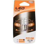 START Ampoule Unique PY21/5W 13 LED Oranges Pour Feux De Voiture Bay15d 12V 21/5W