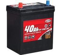 Start Batterie de voiture 40AH pour voitures nippo-coréennes pôle gauche J37