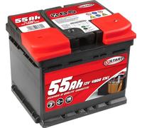 Start Batterie de voiture 55AH 12V 480A pôle positif à droite, cassette L1